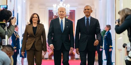 Kamala Harris, Joe Biden i Barack Obama