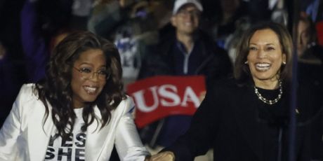 Kamala Harris i Oprah Winfrey