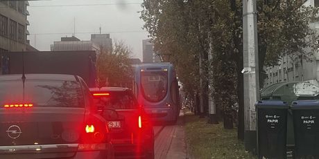 Zastoj tramvaja