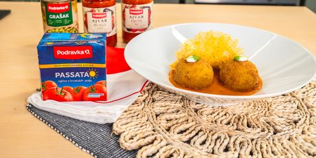 Ana-Maria Cuglin: Arancini na šalši s porilukom i tuilesom od parmezana - 11