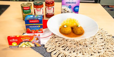 Ana-Maria Cuglin: Arancini na šalši s porilukom i tuilesom od parmezana - 12