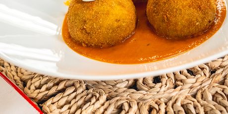 Ana-Maria Cuglin: Arancini na šalši s porilukom i tuilesom od parmezana - 13