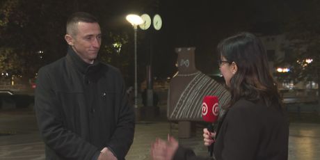 Ivan Penava i Marina Bešić Đukarić, reporterka Dnevnika Nove TV