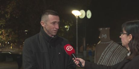 Ivan Penava i Marina Bešić Đukarić, reporterka Dnevnika Nove TV - 1