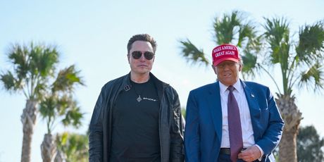 Elon Musk i Donald Trump