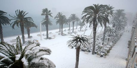Split u snijegu