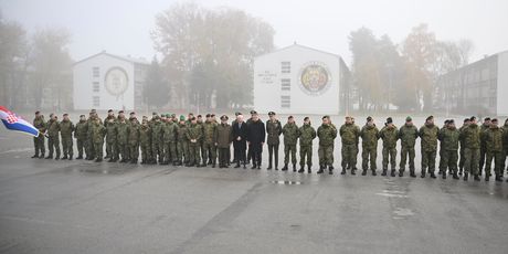 Zoran Milanović na ispraćaju 42. hrvatskog kontingenta u KFOR - 3