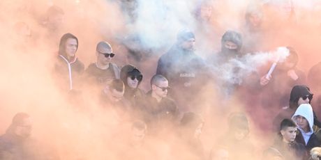 Torcida na treningu
