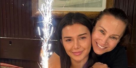 Iva Majoli i kći Mia