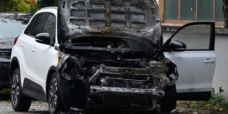 Zapaljena dva auta na Jankomiru - 3