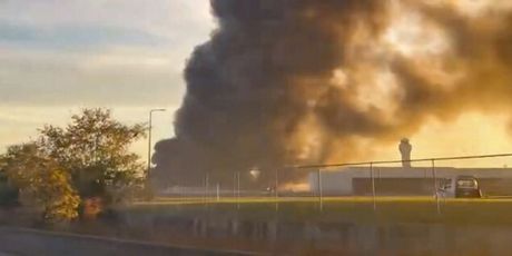 Požar nakon pada zrakoplova - 3