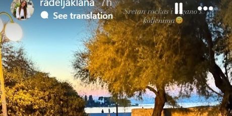 Lana Radeljak na Instagramu