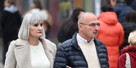 Gordan Grlić Radman sa suprugom