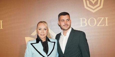 Lepa Brena i sin Viktor Živojinović