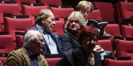 Miro Ungar sa suprugom