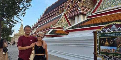 Saša Kopljar sa suprugom Renatom