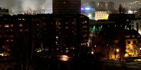 Požar u Vjesnikovom neboderu