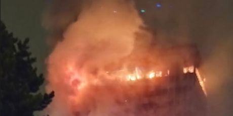 Poznati o požaru na Vjesniku - 1