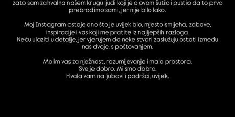 Meri Goldašić na Instagramu