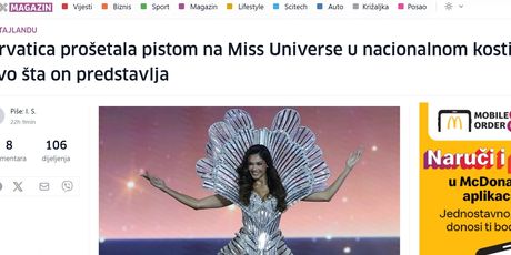 Srpski portali o Lauri Gnjatović - 1