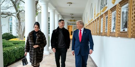 Georgina Rodriguez, Cristiano Ronaldo i Donald Trump - 4