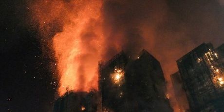 Požaru u hongkonškom stambenom kompleksu - 8