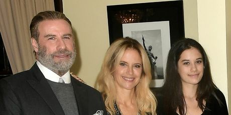 Kelly Preston, John i Ella Bleu Travolta - 2