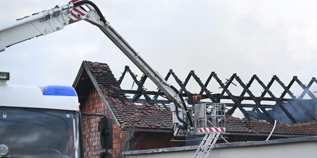 Požar skladišta guma u Sesvetama - 2