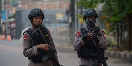 Indonezijski policajci, ilustracija (Foto: AFP)