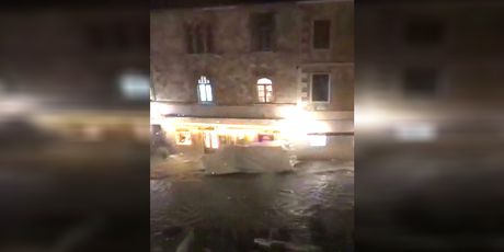 Poplava na Hvaru (Screenshot: Čitatelj)