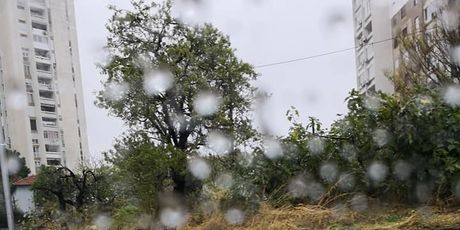 Obilna kiša pala u Splitu (Foto: Dalmacija danas)