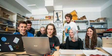 Albert Gajšak i njegov tim (Foto: Albert Gajšak)