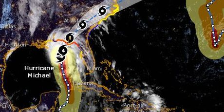 Uragan Michael (Foto: NOAA)