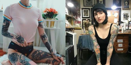 Tetovirane djevojke (Foto: thechive.com)