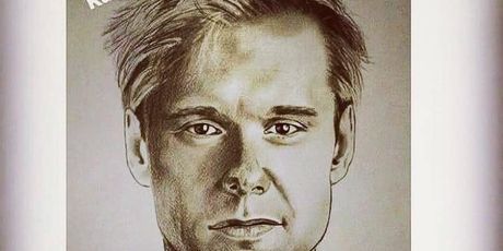 Portret Armin van Buuren, autorica Katja Ivančić