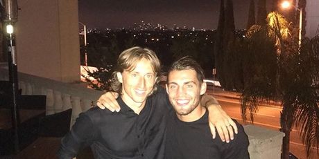 Mateo Kovačić i Luka Modrić (Foto: Instagram)