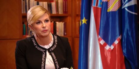 Predsjednica Kolinda Grabar Kitarović za Dnevnik Nove TV (Video: Dnevnik.hr) - 2