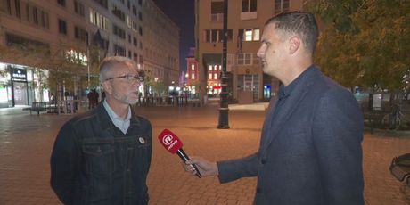 Krešimir Sever, predsjednik Nezavisnih hrvatskih sindikata, i Dino Goleš (Foto: Dnevnik.hr)