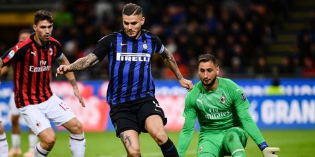 Mauro Icardi i Gianluigi Donnarumma (Foto: AFP)