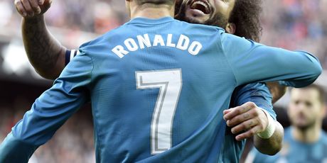 Marcelo i Cristiano Ronaldo (Foto: AFP)