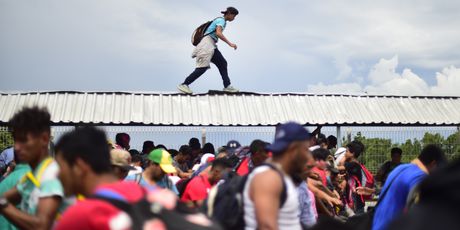 Na granici Gvatamale i Meksika (Foto: AFP)