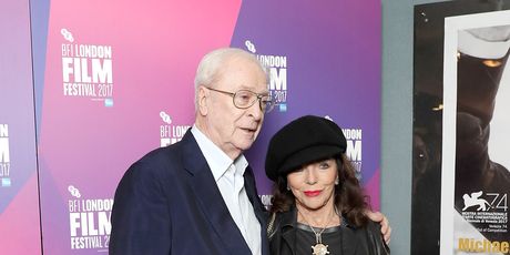 Michael Caine i Joan Collins (Foto: Getty Images)
