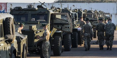 Britanske trupe idu na vojnu vježbu (Foto: Vincent Jannink / ANP / AFP)