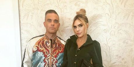 Ayda Field i Robbie Williams (Foto: Instagram)