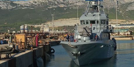 Ophodni brod i dalje u splitskom brodogradilištu na testiranju (Foto: Dnevnik.hr) - 2