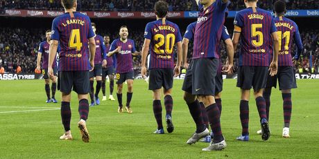 Slavlje Barcelone (Foto: AFP)