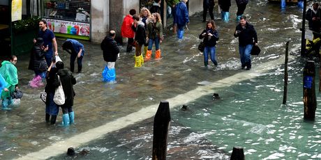 Poplava u Veneciji (Foto: AFP)