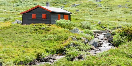 Drvene kućice u Hardangerviddi, Norveška