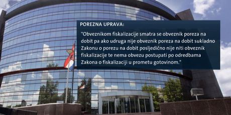 Priopćenje Porezne uprave (Foto: Dnevnik.hr)