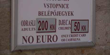 Cijena karte za zidine (Foto: Dnevnik.hr)